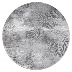 Prekė su pažeista pakuote, Kilimas vidaus Hakano Trex Ornament, pilka sp., 160 cm x 160 cm