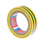 Elektros izoliacinė juosta Tesa 53988, geltona sp./žalia sp., 20 m