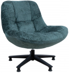 Krėslas Home4you Kendra 18415, žalia sp., 76 cm x 79.5 cm x 83 cm