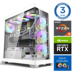 Stacionarus kompiuteris Intop Ryzen 5 9600X, DDR5 16 GB, SSD+HDD 1 TB 2 TB, Nvidia GeForce RTX 5070Ti 16 GB GDDR7
