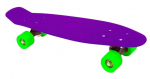 Riedlentė Bimbo Bike Pennyboard, žalia sp./violetinė sp.