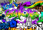 Fototapetas Artgeist Words Of City, 70 cm x 100 cm