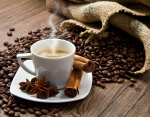 Fototapetas Artgeist Star Anise Coffee 100408-24, 309 cm x 309 cm
