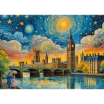Dėlionė CherryPazzi - 1000 Impressionist Sky over London 30882, 50 cm x 70 cm, 1000 vnt.