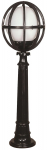 Pastatomas lauko &scaron;viestuvas Opviq BSU-68080-BSY-M6-BOP, 60W, E27, IP65, juoda sp., 30 cm x 100 cm