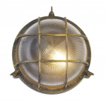 Lubinis lauko &scaron;viestuvas Searchlight, 60W, E27, IP44, aukso sp., 26.5 cm x 11 cm