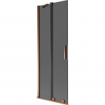 Vonios sienelė Mexen Velar, 75 cm x 150 cm, rose gold/tonuotas