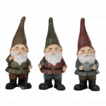 Sodo dekoracija "Nyk&scaron;tukai" 4IQ, 10.7 cm x 10 cm x 28.3 cm, įvairių spalvų, 3 vnt.