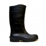 Guminiai batai vyrams/universalūs Paliutis 400P DYDIS (5), su aulu, be pa&scaron;iltinimo, juoda, 44 dydis