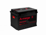 Akumuliatorius A-mega Standard, 12 V, 62 Ah, 560 A