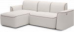Kampinė sofa Ume, balta sp., 190 x 287 cm x 88 cm