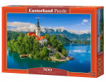Dėlionė Castorland 500 el. B-54114 Bled Slovenia, 68 cm x 47 cm, 500 vnt.