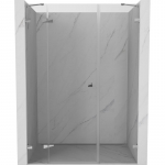 Du&scaron;o durys Mexen Lunar Left, 150 cm x 200 cm, chromo sp./grūdintas