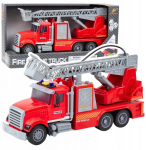 Žaislinė gaisrinė ma&scaron;ina Lean Toys Fire Engine, raudona sp.