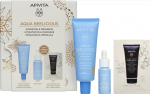 Veido priežiūros priemonių rinkinys Apivita Aqua Beelicious Hydration And Freshness, 55 ml, SPF 30, 3 vnt.