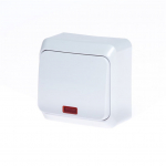 Jungiklis Schneider Electric Prima, 1 kl., balta sp.