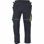 Darbo kelnės vyrams Cerva Knoxfield 320, antracito sp./geltona sp., 56 dydis