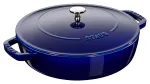 Keptuvė su dangčiu Zwilling Staub 40511-476-0, &Oslash; 28 cm, ketus, mėlyna sp.