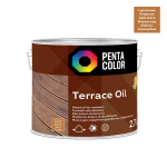 Terasų aliejus Pentacolor Terrace Oil, &scaron;viesiai ruda sp., 2.7 l