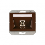 Antenos lizdas Vilma XP500, ruda sp.