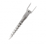 Stulpo įvaras 741644, 100 cm, chromo sp.