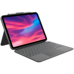 Priedas Logitech Combo Touch iPad 10, pilka sp.