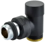 Kampinis ventilis Carlo Poletti Compact 24-19, kampinis, radiatoriams, 1/2''
