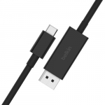 Adapteris Belkin, DisplayPort/USB-C, juoda sp.