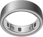 I&scaron;manusis žiedas Oura Ring 4 Size 10, brushed silver sp.