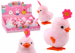 Prisukamas žaislas Lean Toys Jumping Chicken, rožinė