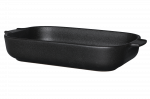 Keramikinis kepimo indas, su dangčiu Maku 648939, juoda sp., 39 cm x 23 cm