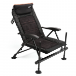 Žvejybinė kėdė Saenger MS Range Feederchair II, juoda sp./žalia sp.