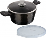 Puodas Berlinger Haus Primal Gloss bh-6572, 24 cm, 4.1 l, juoda sp.
