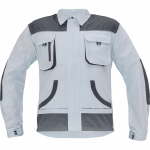 Darbinis &scaron;varkas vyrams Fridrich & Fridrich Hans, balta sp./pilka sp., 58 dydis