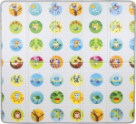 Žaidimų kilimėlis Chicco Maxi 2in1, 200 cm x 180 cm, įvairių spalvų