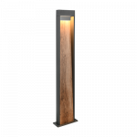 Pastatomas lauko &scaron;viestuvas Trio Salmon, 11W, LED, IP44, pilka sp., 21.5 cm x 100 cm