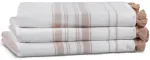Vonios rank&scaron;luostis Foutastic One Side Striped 581CAN1342, ruda sp., 180 cm x 100 cm