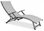 Lauko gultas Relax 001029, pilka sp., 175 cm x 57.5 cm x 35 cm