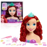 Lėlės galva su priedais Disney Princess The Little Mermaid 87616F, 20 cm, įvairių spalvų