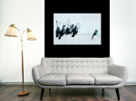 Reprodukcija Artgeist Protesting Birds By Banksy N4346-DKXL, 120 cm x 80 cm