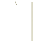 Du&scaron;o sienelė Besco Eco-N Walk-In, 110 cm x 195 cm, aukso sp./grūdintas