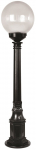 Pastatomas lauko &scaron;viestuvas Opviq BSU-68160-BSY-M4-B, 60W, E27, IP65, juoda sp., 25 cm x 90 cm