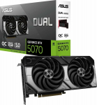 Vaizdo plok&scaron;tė Asus GeForce RTX 5070 DUAL OC, 12 GB, GDDR7