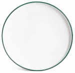 Lėk&scaron;tė pietų Homla Blyde, &Oslash; 20 cm, balta/žalia