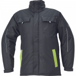 Darbinis &scaron;varkas vyrams Cerva Max Vivo, juoda sp./geltona sp., 4XL dydis