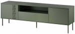 TV staliukas Cama Meble EF Tresse, žalia sp., 180 cm x 40 cm x 54.5 cm