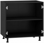 Karkasas Vento D-80/82, 52 cm x 80 cm, 82 cm, juoda sp.