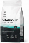 Sausas kačių maistas Grandorf Gastrointestinal Moderate Calorie, kalakutiena, 0.4 kg