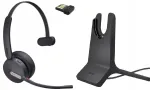 Belaidės ausinės Yealink Bh70 Mono With Stand Teams USB-C/A 1208702, juoda sp.