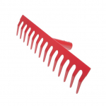 Grėblys universalus HG1225, be koto, 350 mm, raudona sp.